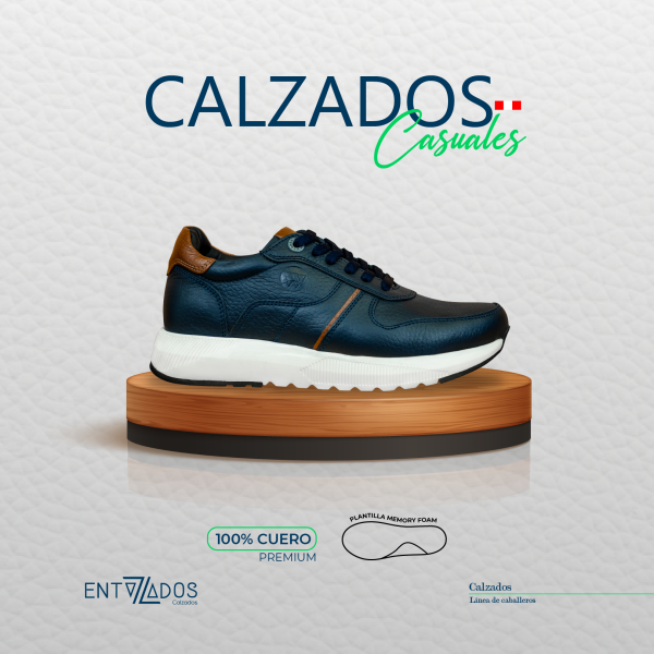 Zapato Casual de Cuero