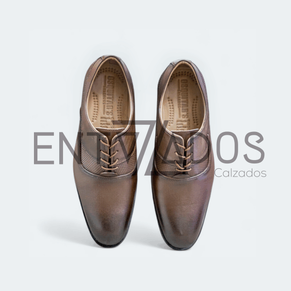 ZAPATO DE VESTIR MARRÓN - HOMBRE